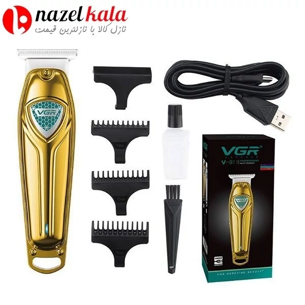ماشین اصلاح صورت و بدن و خط زن وی جی آر مدل VGR V-911 ا VGR V-911