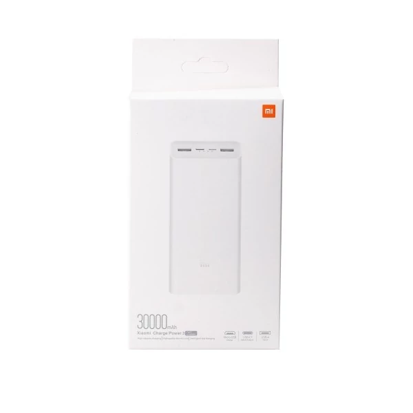 پاوربانک شیائومی ظرفیت 30000 میلی آمپر30000mAh PB3018ZM طرح اصل