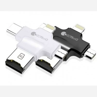 او تی جی کارتخوان کوتتسی Coteetci iUSB 4 In 1 Card