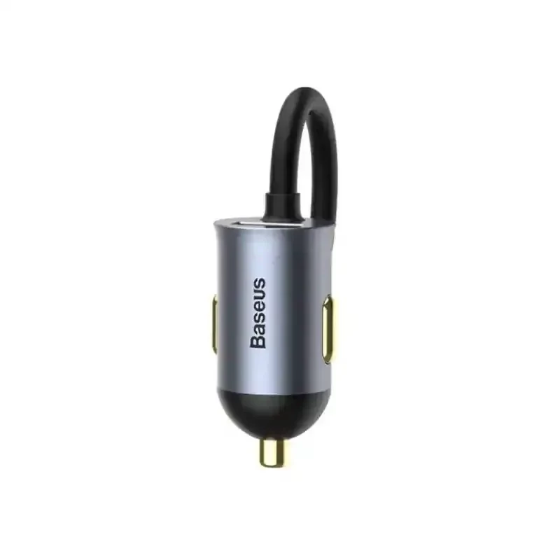 هاب شارژر فندکی باسئوس مدل Together PPS Multi 2U+2C با توان 120 وات