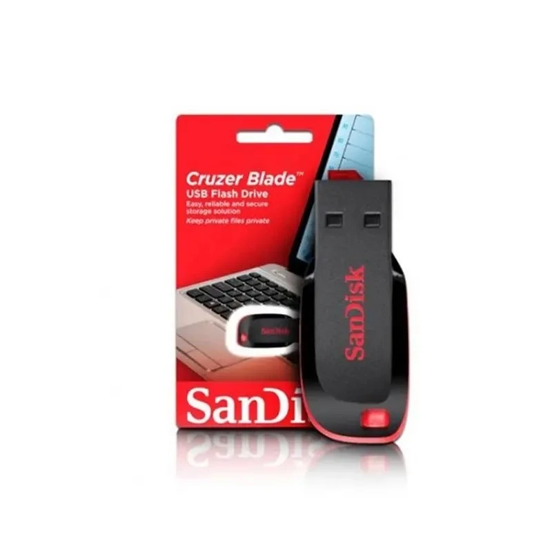 فلش مموری سن دیسک USB 2.0 مدل Cruzer Blade CZ50 ظرفیت 32 گیگابایت