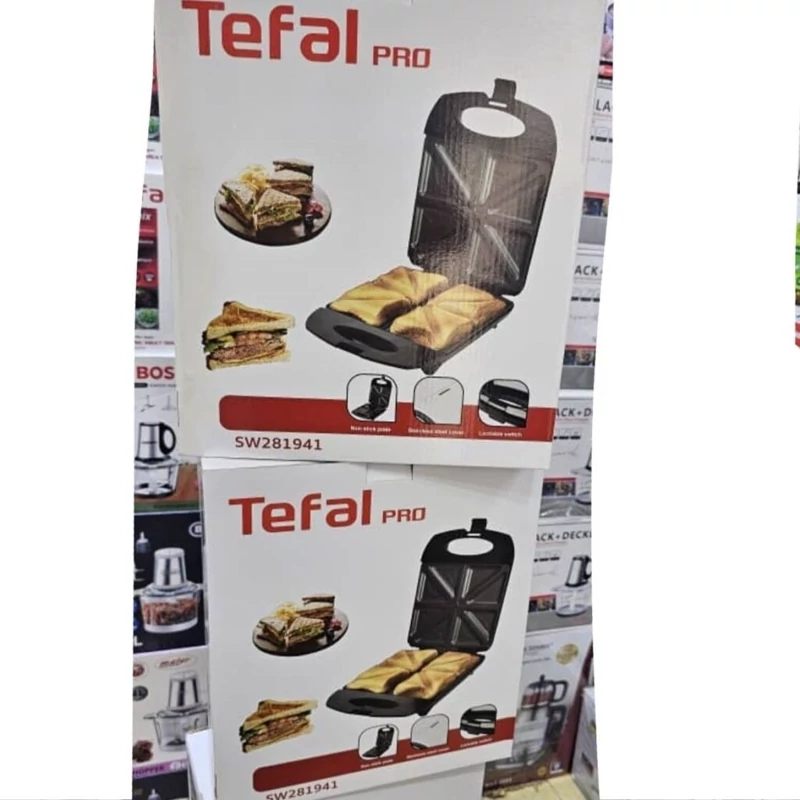 اسنک و ساندویچ ساز 1400 وات تفال پرو مارک TEFAL pro مدل SW281941