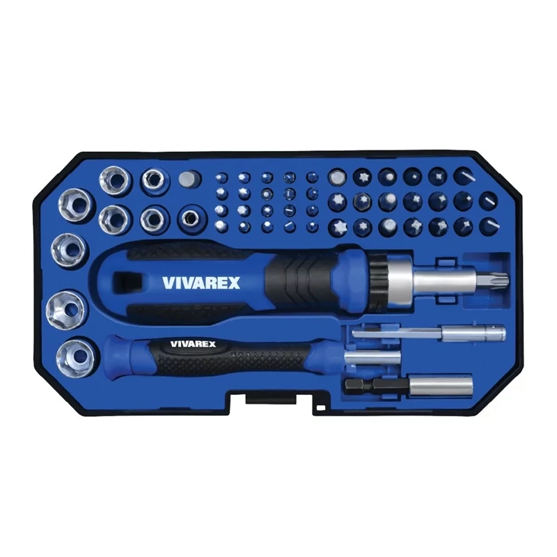 مجموعه 55 عددی پیچ گوشتی و بیت ویوارکس مدل VR5565-SD 3.0