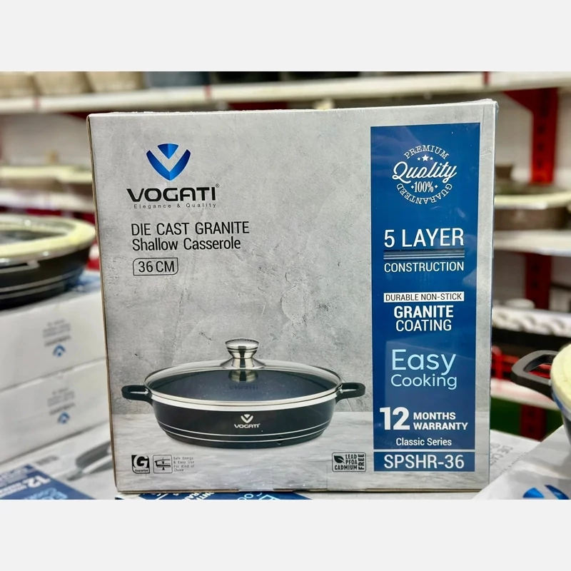 ماهیتابه گرانیتی وگاتی سایز 36