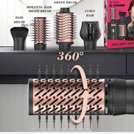 شانه برس حرارتی 4 کاره SOKANY مدل SK-15030  خشک کن، صاف کن، فر کن، حجم دهنده