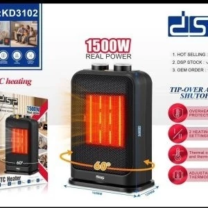 بخاری برقی DSP مدل KD3102