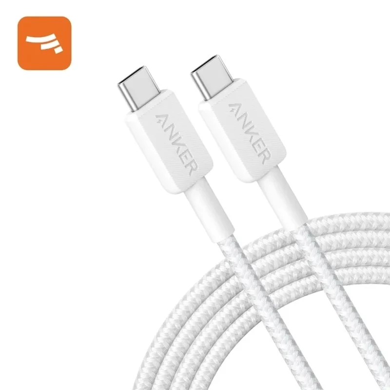 کابل شارژر انکر USB-C به USB-C مدل A81f5h21