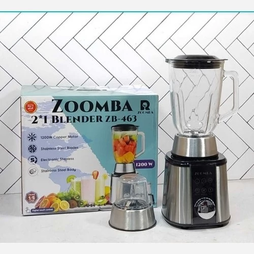 آسیاب مخلوط کن زومبا با نمایشگر دیجیتال مدل ZB-643