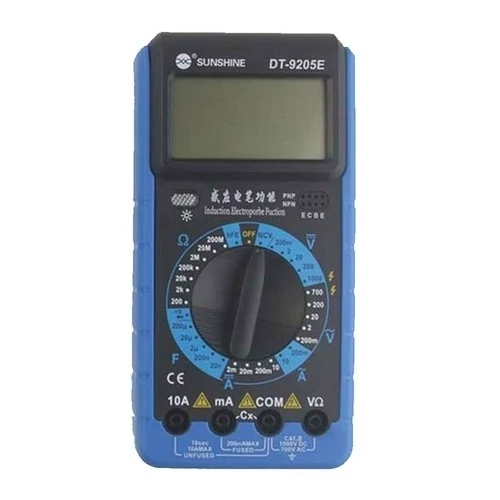 مولتی متر دیجیتال سانشاین مدل DT-9205E