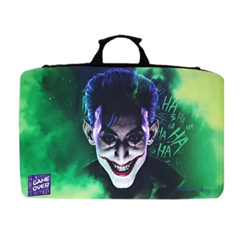 کیف حمل کنسول PS5 Slim طرح جوکر سبز joker 1
