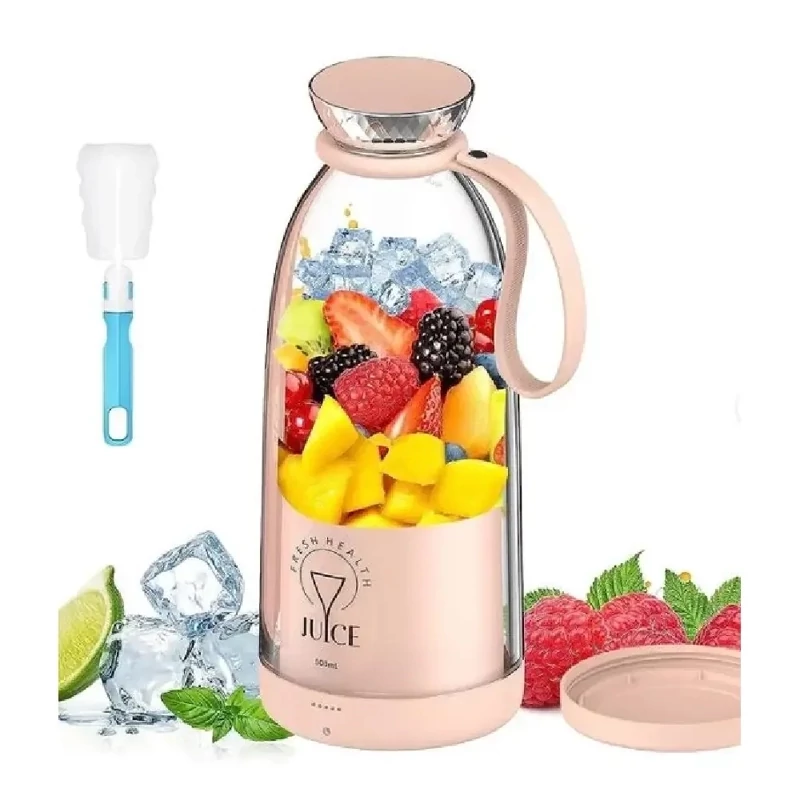 شیکر شارژی مدل FRESH JUICE گنجایش 500 میلی لیتر