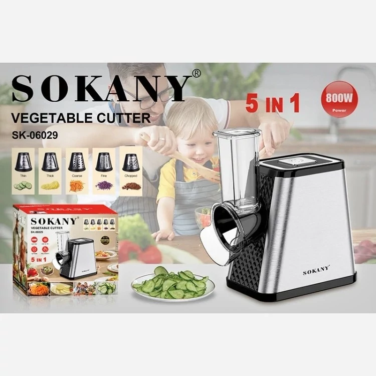 سالاد ساز 5 کاره سوکانی مدل SK-06029 برند Sokany