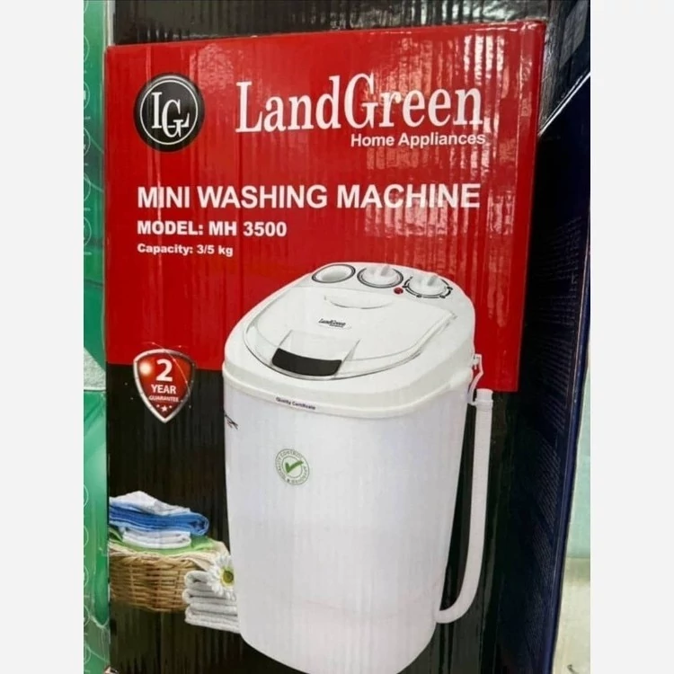 مینی واش لندگرین مدل MH3500 ظرفیت 3.5 کیلوگرم کم صدا