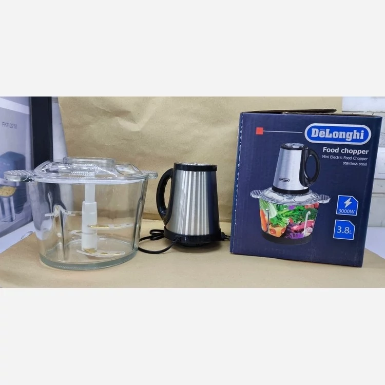 خردکن برقی 3.8 لیتری دلونگی مدل C 123081 دارای تیغ یدک و همزن
