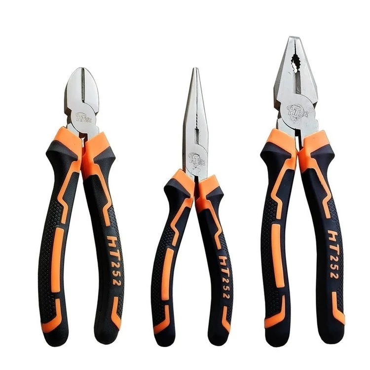 انبردست و انبرسیم چین و انبر دم باریک اچ تی کد HT-252