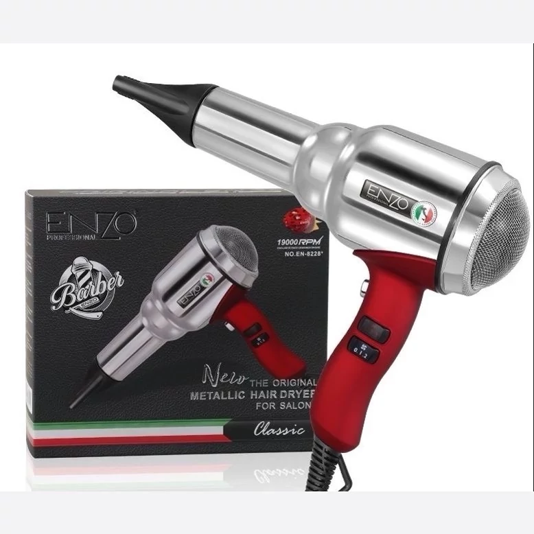 سشوار حرفه ای انزو اصل مدل EN-8228 موتور سنگین پر قدرت
