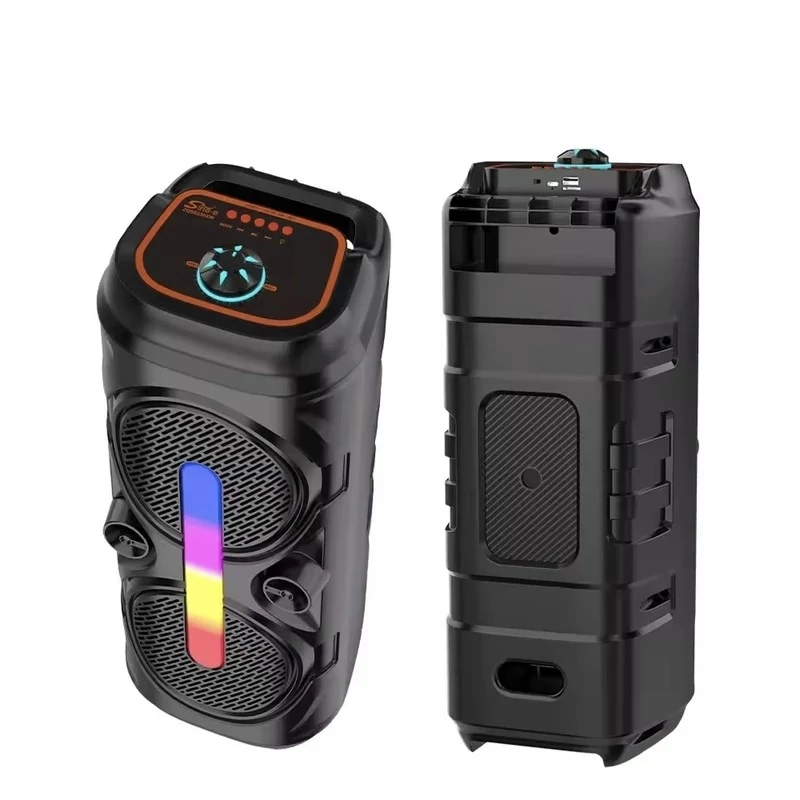 اسپیکر بلوتوث قابل حمل سینگ ای  مدل ZQS6239XW  صدای قدرتمند با نور RGB 0