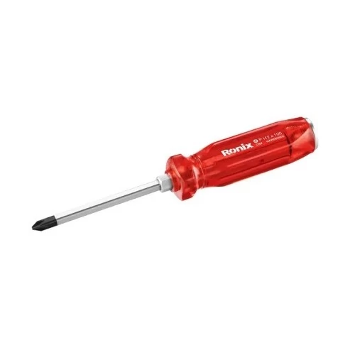 پیچ گوشتی ضربه خور 6x150 میلی متری چهار سو مدل RH-2965 رونیکس
