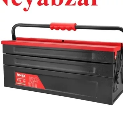 جعبه ابزار فلزی اتوماتیک 40 سانتی متر 3 طبقه RH-9173 رونیکس