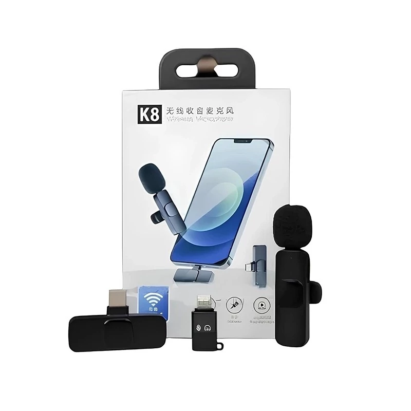 میکروفن یقه ای Type C مدل K8