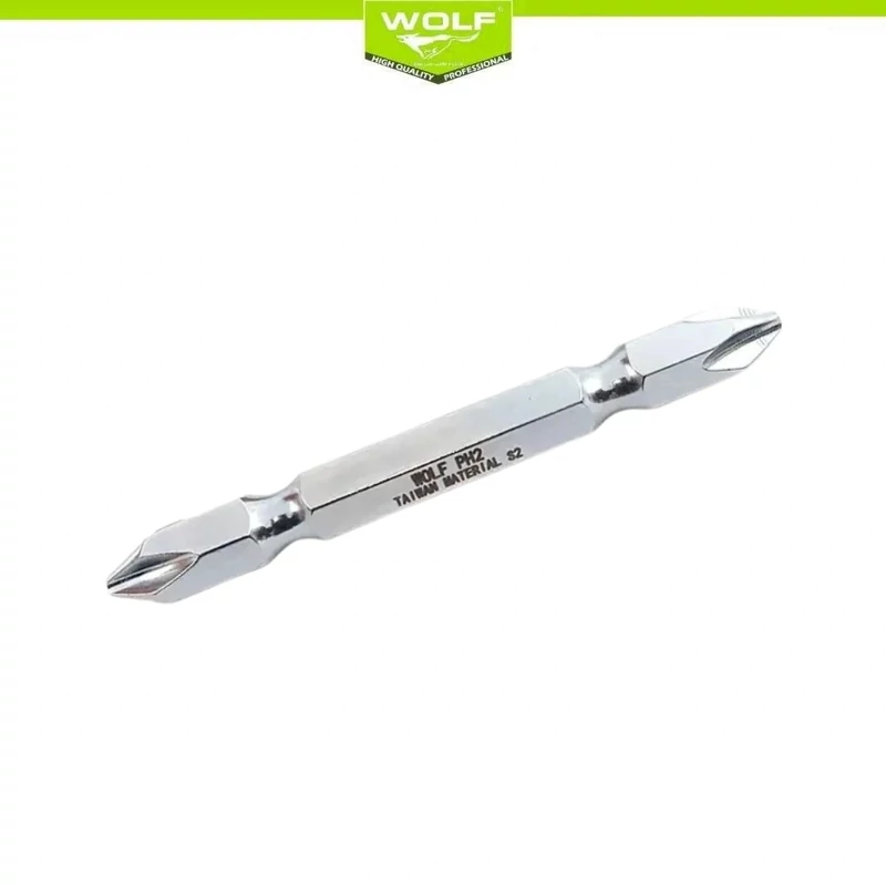 سر پیچ گوشتی دوسر چهارسو ولف 6.5 سانت سری پیچ گوشتی