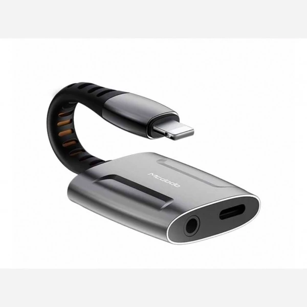 مبدل لایتنینگ به لایتنینگ و جک 3.5mm مک دودو CA-6340 Mcdodo Dual
