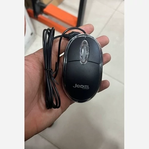 موس سیمی اقتصادی ارزان باکیفیت جیدل جدل JED-EL مدل 220 USB Optical Mouse ارگونومیک موس سیمی، موس جیدل، JED-EL
